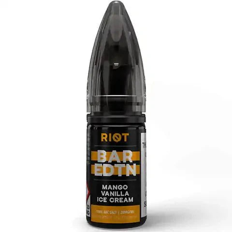 Riot Squad 10mg Bar Salts Mango Vanilla Ice Cream