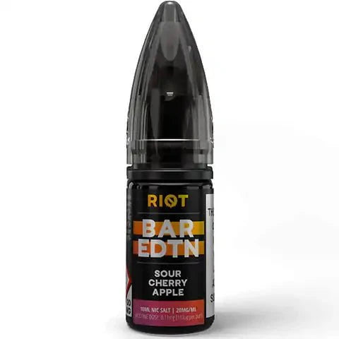 Riot Squad 10mg Bar Salts Sour Cherry Apple