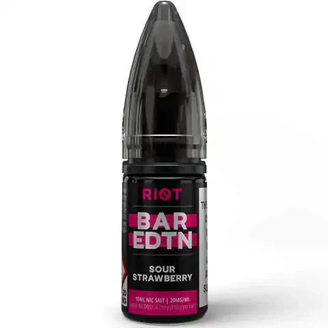 Riot Squad 5mg Bar Salts Sour Strawberry