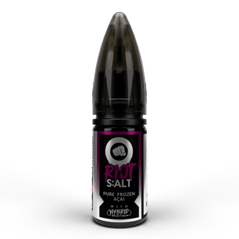 Riot Squad Black Edition Nic Salts 10ml Pure Frozen Acai