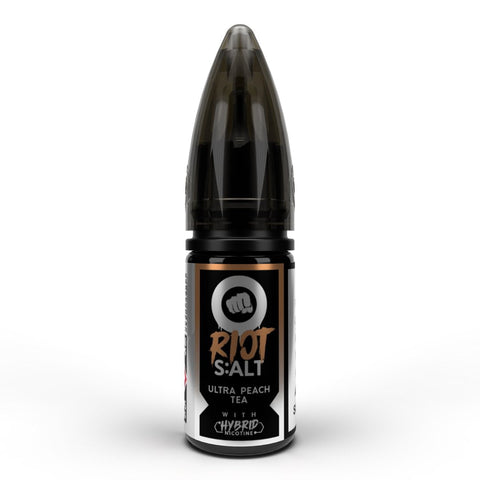 Riot Squad Black Edition Nic Salts 10ml Ultra Peach Tea