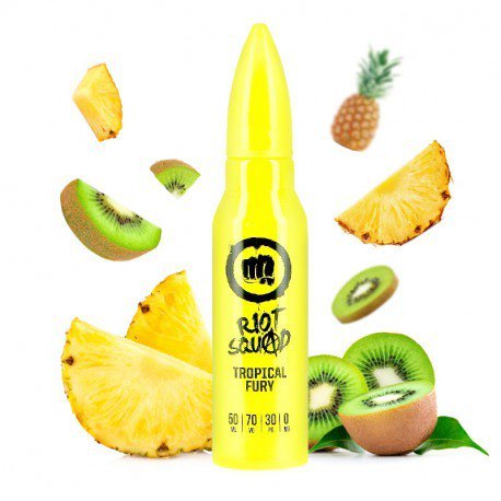 Riot Squad E-Liquids 50ml Shortfill Tropical Fury