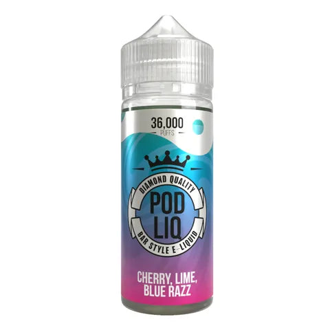 Riot Squad Pod Liq Shortfill Vape Juice Cherry Lime Blue Raspberry