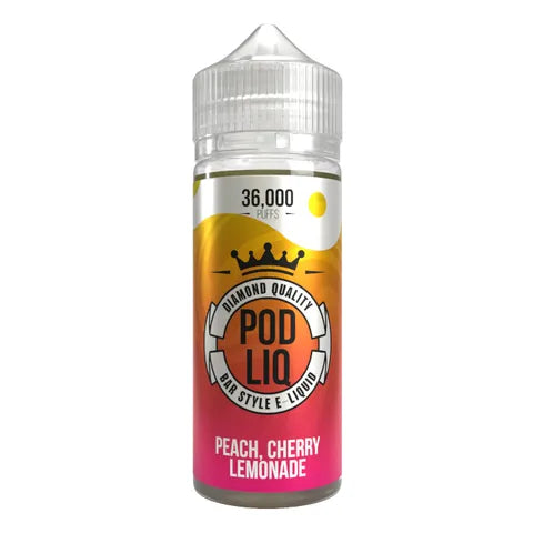 Riot Squad Pod Liq Shortfill Vape Juice Peach Cherry Lemonade