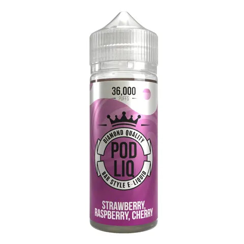 Riot Squad Pod Liq Shortfill Vape Juice Strawberry Raspberry Cherry