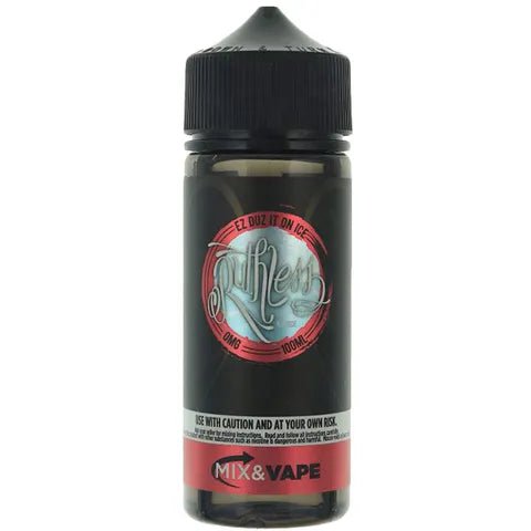 Ruthless 100ml Shortfill E-Liquids Ez Du It on Ice