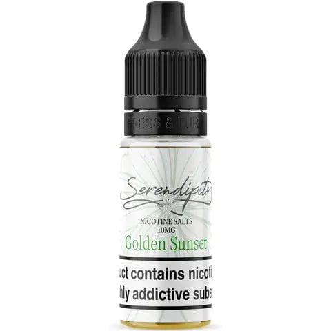 Serendipity by Wick Liquor 10ml Nic Salts E-Liquid Golden Sunset 10mg