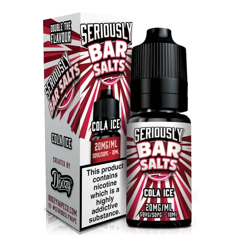 Seriously Bar Salt E-Liquids by Doozy Vape Cola Ice