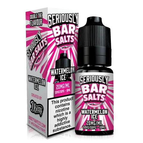 Seriously Bar Salt E-Liquids by Doozy Vape Watermelon Ice