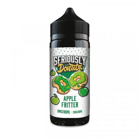 Seriously Donuts 100ml Shortfill E-Liquid by Doozy Vape Co Apple Fritter