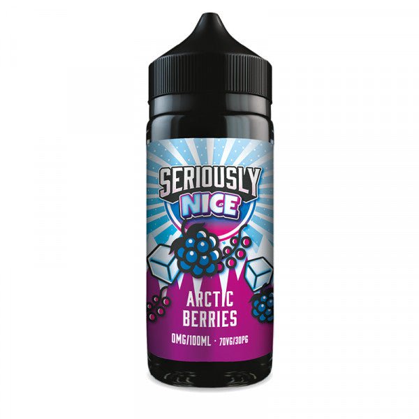 Seriously Nice 100ml Shortfill E-Liquid by Doozy Vape Co Arctic Berries
