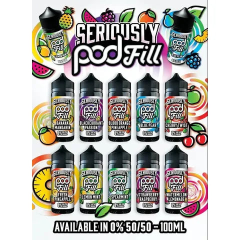 Doozy Seriously Podfill 100ml Shortfill