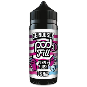 Doozy Seriously Pod Fill X3 Purple Slush 100ml Shortfill Default Title