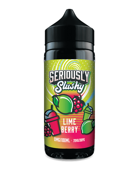 Seriously Slushy 100ml Shortfill E-Liquid by Doozy Vape Co Lime Berry
