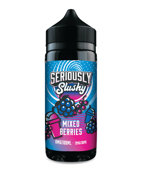 Seriously Slushy 100ml Shortfill E-Liquid by Doozy Vape Co Mixed berries