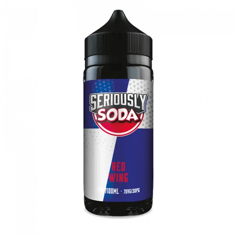 Seriously Soda 100ml Shortfill by Doozy Vape Blue Wing
