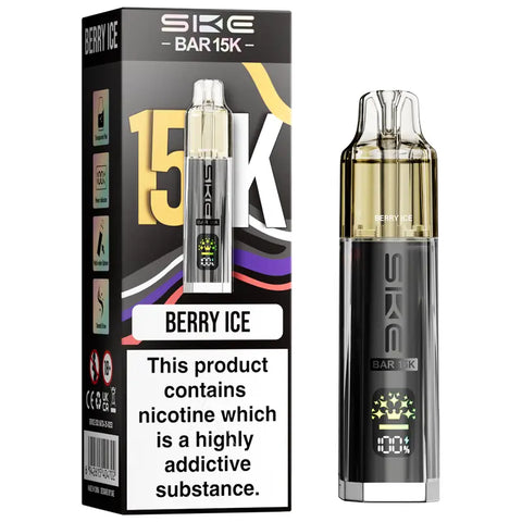 SKE Bar 15K Prefilled Pod Vape Kit Berry Ice