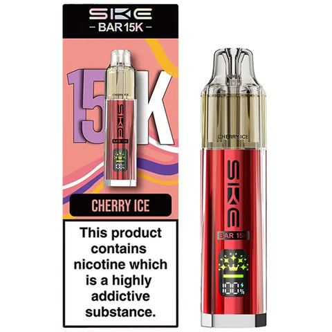 SKE Bar 15K Prefilled Pod Vape Kit Cherry Ice