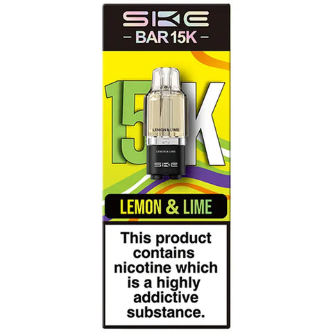 SKE Bar 15K Replacement Pods Lemon & Lime