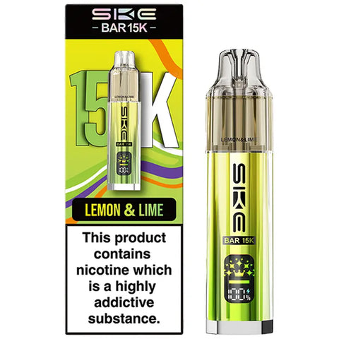 SKE Bar 15K Prefilled Pod Vape Kit Lemon & Lime