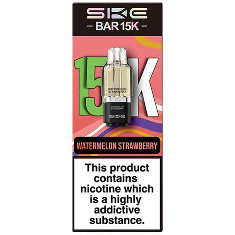SKE Bar 15K Replacement Pods Watermelon Strawberry