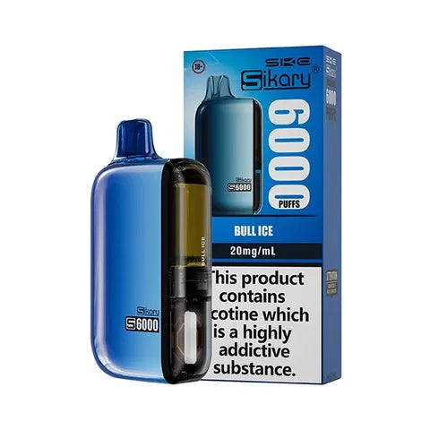 SKE Sikary S6000 Disposable Vape Kit Bull Ice