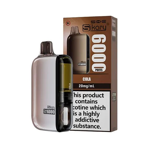 SKE Sikary S6000 Disposable Vape Kit Cola