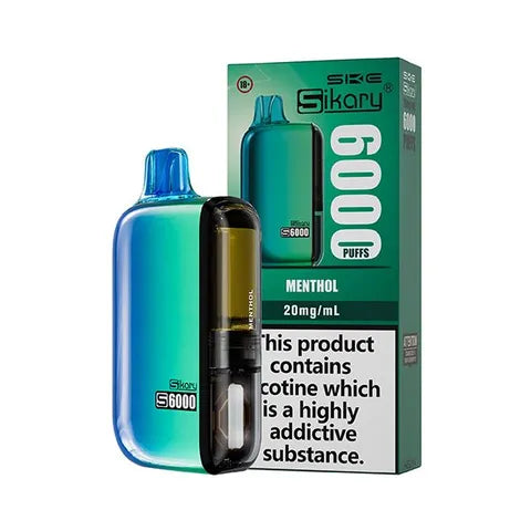 SKE Sikary S6000 Disposable Vape Kit Menthol