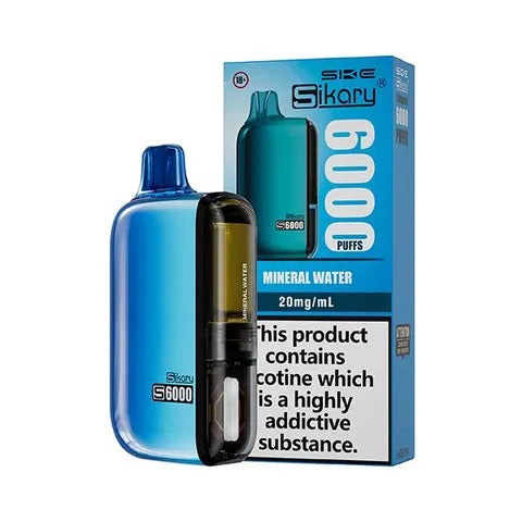 SKE Sikary S6000 Disposable Vape Kit Mineral Water