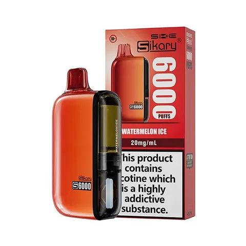 SKE Sikary S6000 Disposable Vape Kit Watermelon Ice