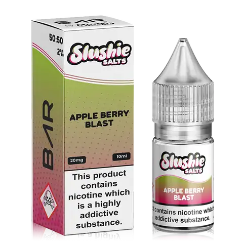 Slushie Bar Salt E-Liquids Apple Berry Blast
