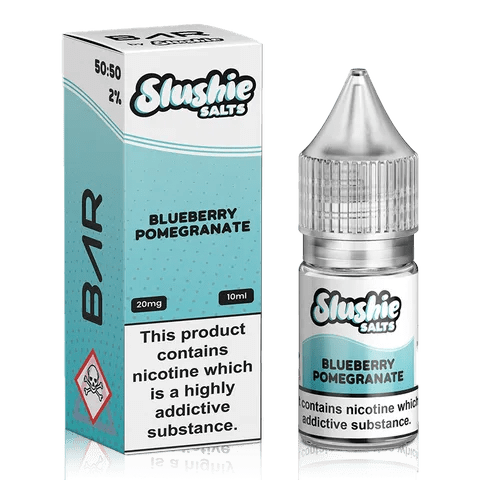 Slushie Bar Salt E-Liquids Blueberry Pomegranate