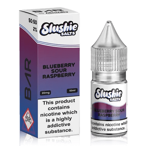 Slushie Bar Salt E-Liquids Blueberry Sour Raspberry