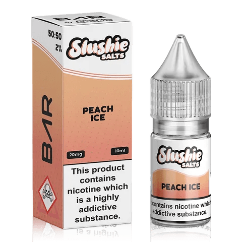 Slushie Bar Salt E-Liquids Peach Ice