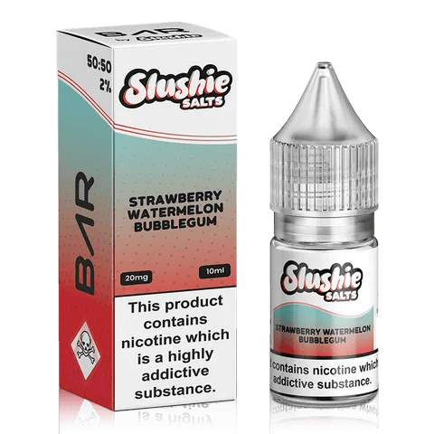 Slushie Bar Salt E-Liquids Strawberry Watermelon Bubblegum
