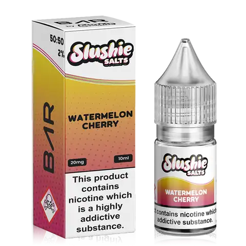 Slushie Bar Salt E-Liquids Watermelon Cherry