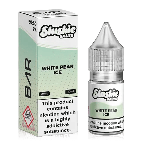 Slushie Bar Salt E-Liquids White Pear Ice