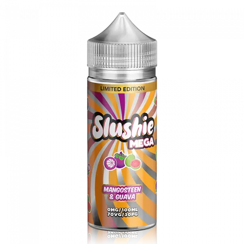 Slushie Mega 100ml Shortfill E-Liquids Mangosteen Guava