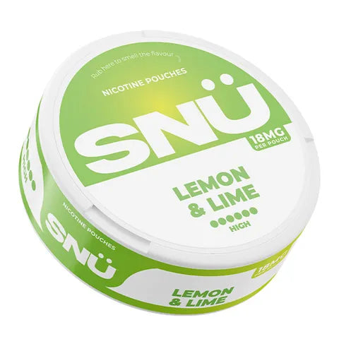 SNÜ Tobacco Free Nicotine Pouch by Bar Juice 5000 Lemon & Lime 18mg