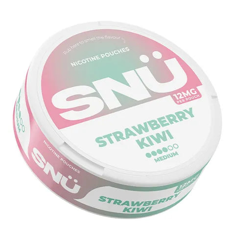 SNÜ Tobacco Free Nicotine Pouch by Bar Juice 5000 Strawberry Kiwi 12mg