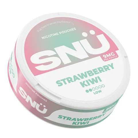 SNÜ Tobacco Free Nicotine Pouch by Bar Juice 5000 Strawberry Kiwi 9mg