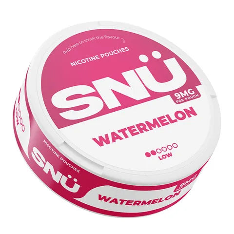SNÜ Tobacco Free Nicotine Pouch by Bar Juice 5000 Watermelon 9mg