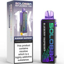 Solobar 30K Replacment Prefilled Pods Blueberry Raspberry