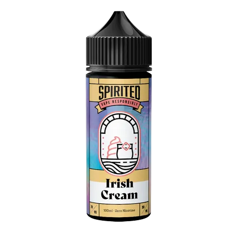 Spirited Cocktails 100ml Shortfill by Fantasi E-Liquids Irish Cream