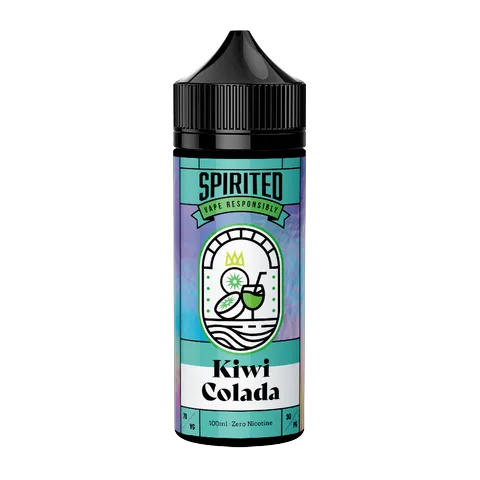 Spirited Cocktails 100ml Shortfill by Fantasi E-Liquids Kiwi Colada