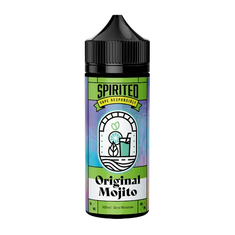 Spirited Cocktails 100ml Shortfill by Fantasi E-Liquids Original Mojito
