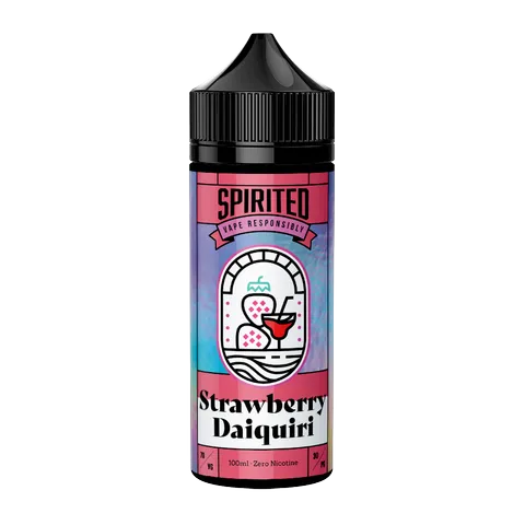 Spirited Cocktails 100ml Shortfill by Fantasi E-Liquids Strawberry Daiquiri