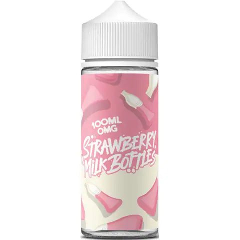 Strawberry Milk Bottles 100ml Shortfill