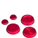 Stubby AIO Button Set by Suicide Mods Dark Devil Red