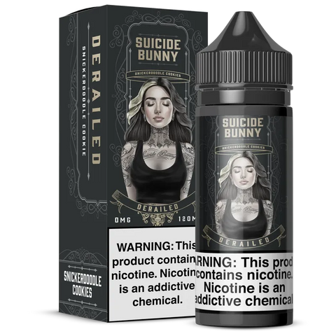 Suicide Bunny 100ml Shortfill E-Liquids Derailed